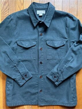 C.C. Filson Co. 10429 Antique Tin Cloth Jac-Shirt Jacket